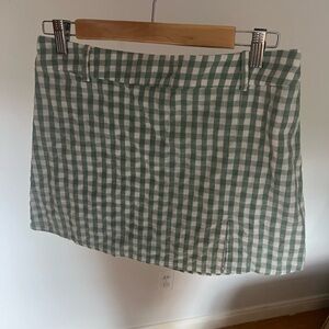 Pacsun LA Hearts Gingham skort, women’s size L